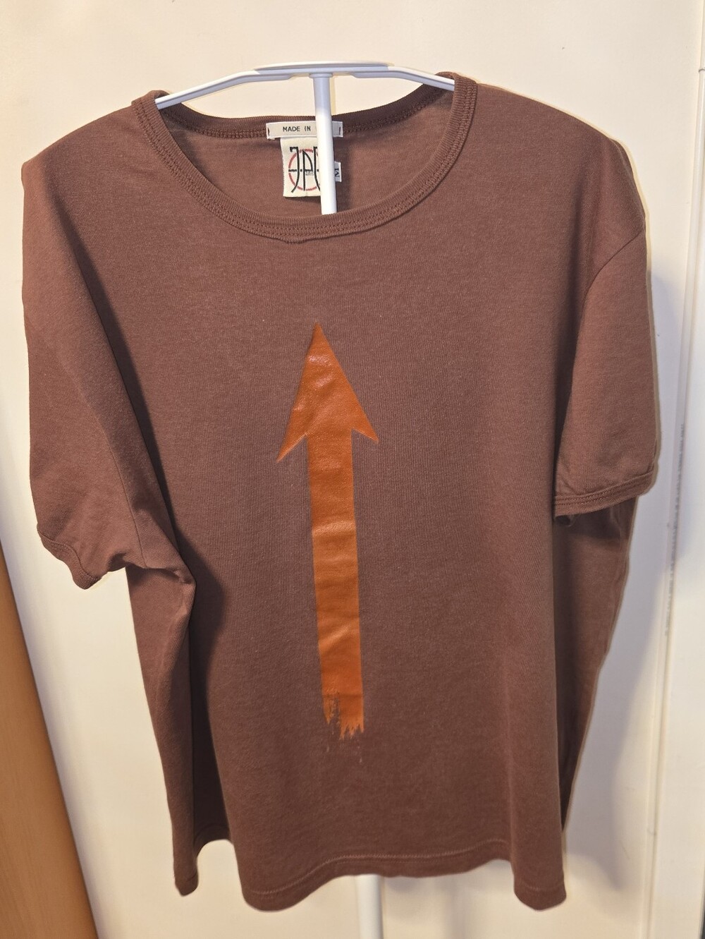 JPG JEAN PAUL GAULTIER Vintage Cotton TShirt Burnt Orange Sz M